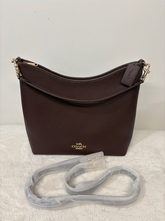 Coach Handbags - COACH Laurel Large Shoulder Bag Maple/Gold